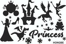 Princess Frog fairy Tale Wall
