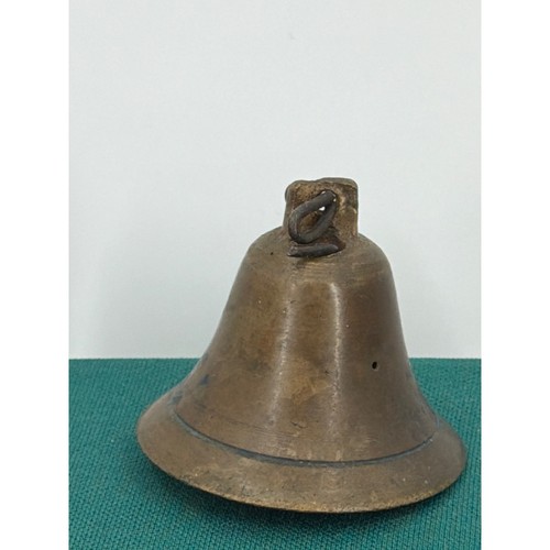Antique brass animal bell - antique,