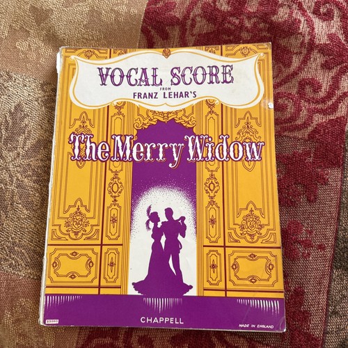 The merry widow chappell vocal - the,