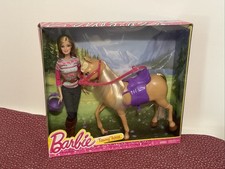 2013 Barbie Tawny Horse & Doll