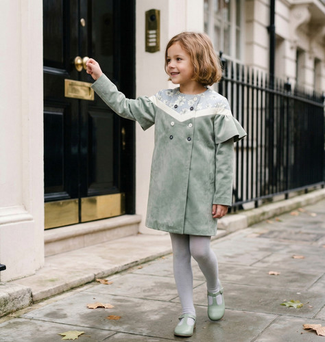 Girls british style jacket - girls,