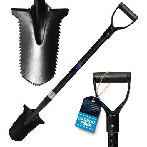 Carbon metal detecting shovel - carbon,