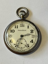 World War 2 War Department Jaeger LeCoutre Pocket Watch