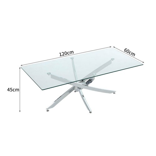 Chrome metal glass side - chrome, end