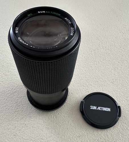 Tokina 200mm sun - sun, actinon