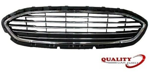 Front grille chrome slatted - slatted, &