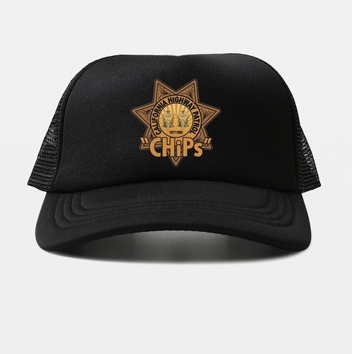 Chips inspired retro - chips, hat