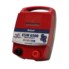Rutland ESM6500 Electric Fence Energiser 230v Mains 6.5J 65km High Power Fencer