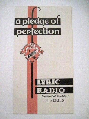 Lovely vintage pamphlet for - vintage,
