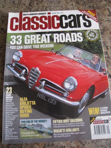 Classic cars aug 2002 - classic,