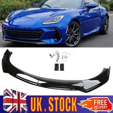 Front Bumper Lip Spoiler Splitter Body Kit For Subaru Brz Petrol Coupe 2012-2019