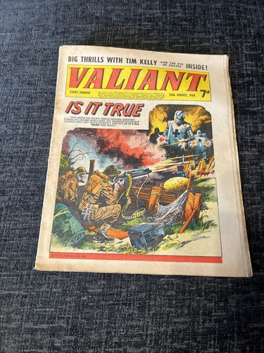 Valiant comic august 1968 - valiant, 24