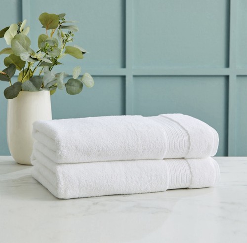 Grandeur white bath sheets - sheets, 2