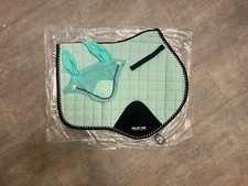 Size full Saddle pad set horse equestrian numnah