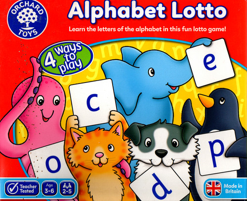 Alphabet lotto orchard - alphabet,