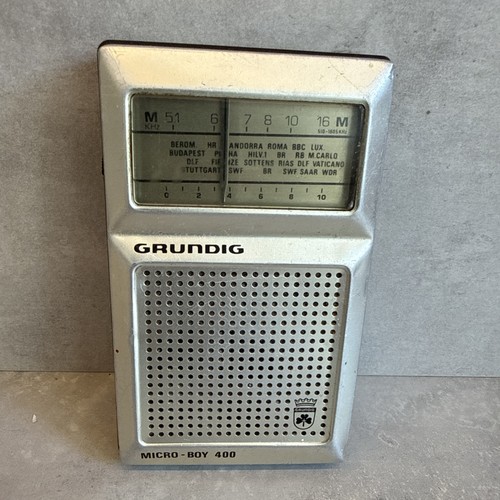 Vintage grundig micro boy 400 - vintage, micro-boy