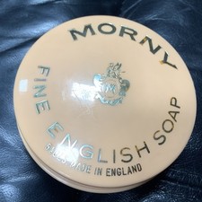 Vintage Morny of Regent Street lily of the valley soap 🧼in dish 5.5 OZS.