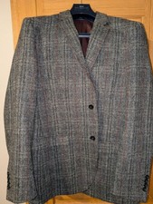 Harris Tweed TU Grey Checked