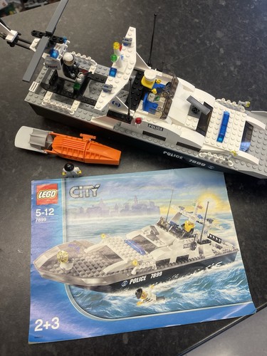 Lego city police patrol boat - lego,