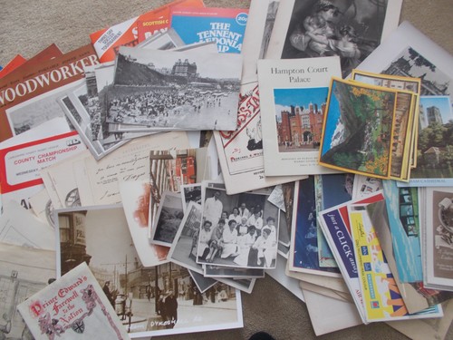 Job lot vintage paper - job,