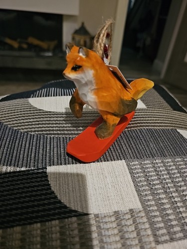 Wooden fox tree - fox,