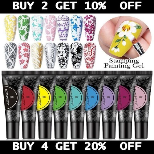 Born pretty stamping gel - gel, nail
