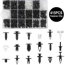 415X Car Plastic Push Pin Rivet Trim Clips Panel Fasteners Interior Fixing Tools
