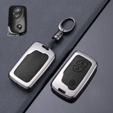 Zinc Alloy Leather Car Key Fob