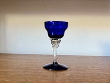 Vintage Cobalt Blue Glass