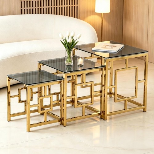 3pcs bedside table nesting - bedside,