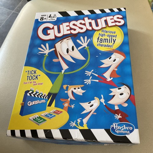 Guesstures board game hasbro - guesstures,