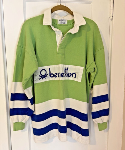 Vintage benetton rugby polo - vintage,