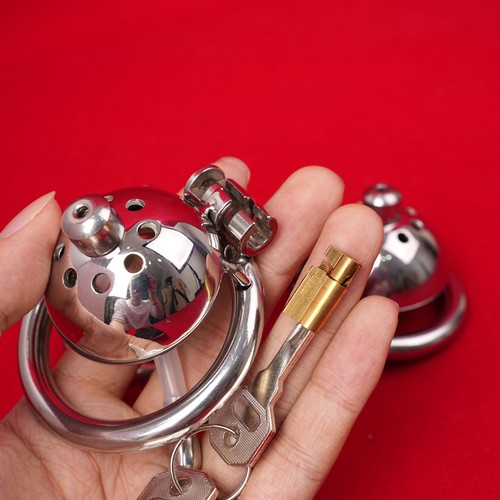 Male steel chastity - male, cage