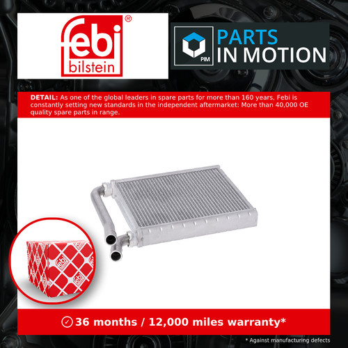 Heater matrix 194934 - 194934, febi