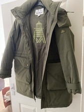 Ladies Green Oversized Barbour