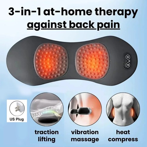 New back massager - new, 3-in-1