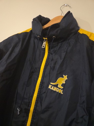 Retro kangol jacket - jacket, large