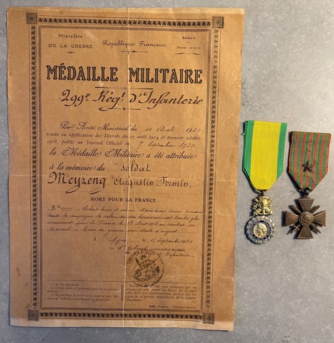 France posthumous ww1 - posthumous,