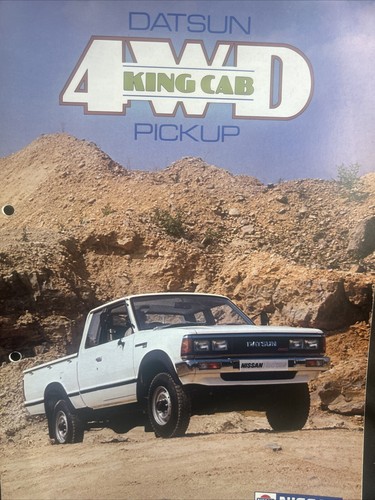 The datsun 4wd king - cab, pickup