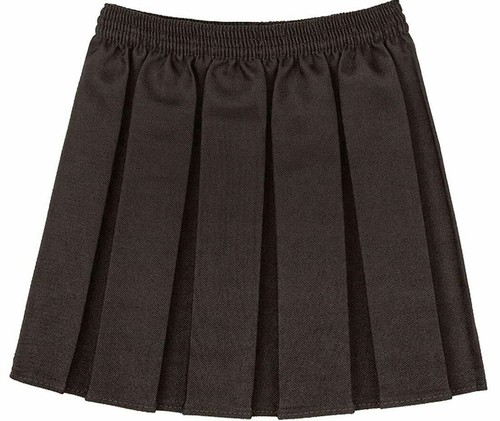 Girls box pleated elasticated - girls,