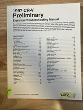 OEM HONDA 1997 CR-V CRV
