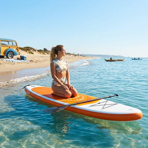 Orange 11ft paddle - 11ft,
