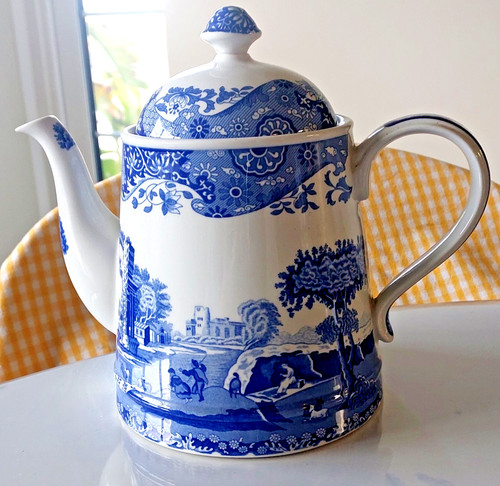 Spode coffee teapot large - spode,