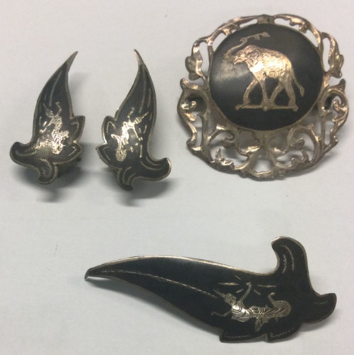 Vintage siam niello sterling - vintage,