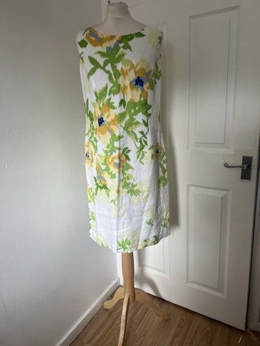 Minuet white linen floral - minuet,