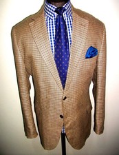 M&S HOUNDSTOOTH PURE LINEN