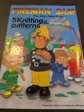 Fireman Sam The Hero Next Door DK Knitting Pattern Booklet