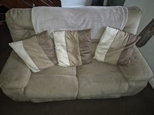 Recliner Chair and Sofa Set Electric, 2-Seater, Fully Reclining.  Sk22 3hs