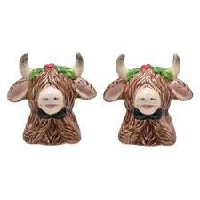 Highland Cow Salt & Pepper