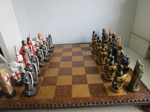 Superb hand painted - painted, king